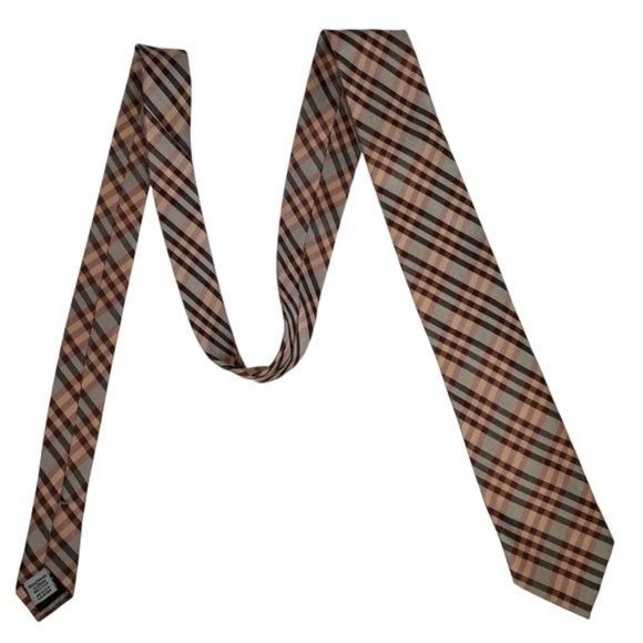 GEOFFREY BEENE Plaid Silk Tie - Picture 2 of 6